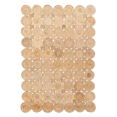 EIVISSA and MAÓ round and rectangular jute rugs, 120 x 180 cm
