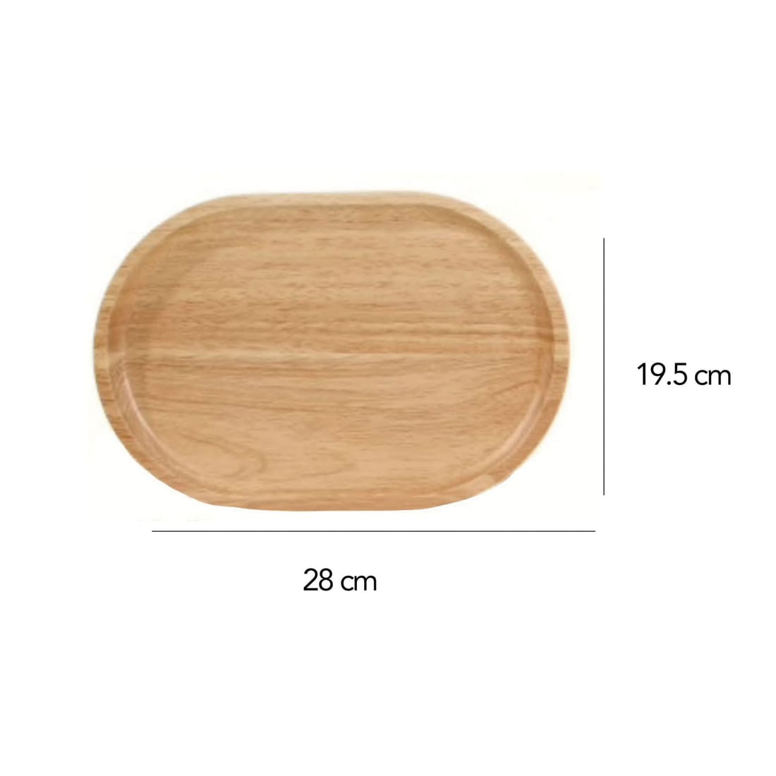 AMAZONIA wooden plates and trays, 280 x 195 mm