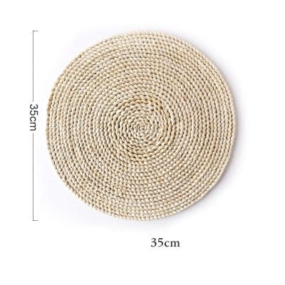 TRENZONES natural fibre placemat, 35 cm
