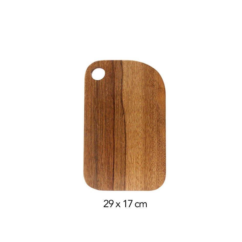 SERENGUETI zebrano wood boards and plates, MAGOME Mod. 6, 29 x 17 cm