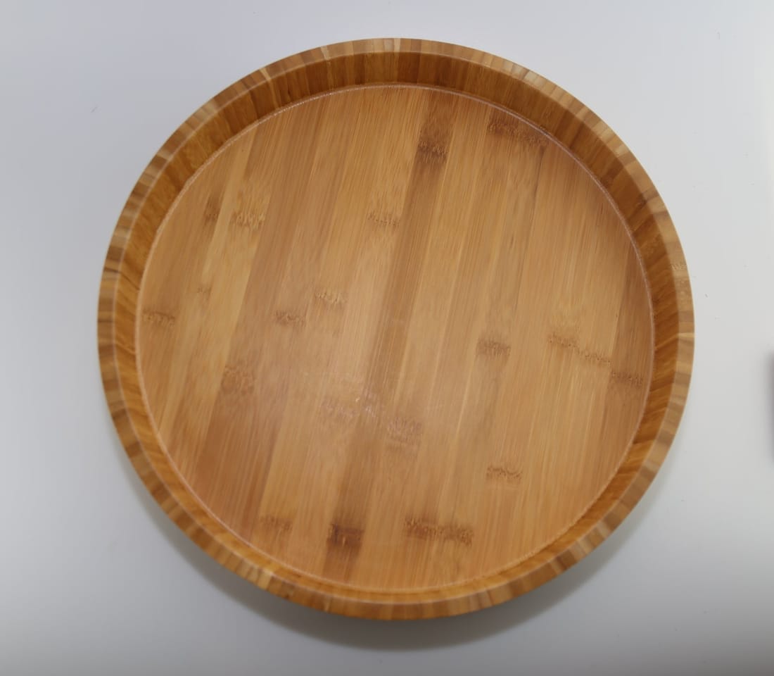 Bamboo rice serving dish, view 3