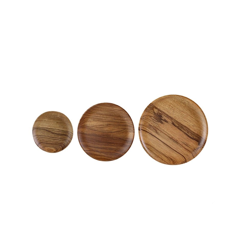 SERENGUETI zebrano wood boards and plates, view 3