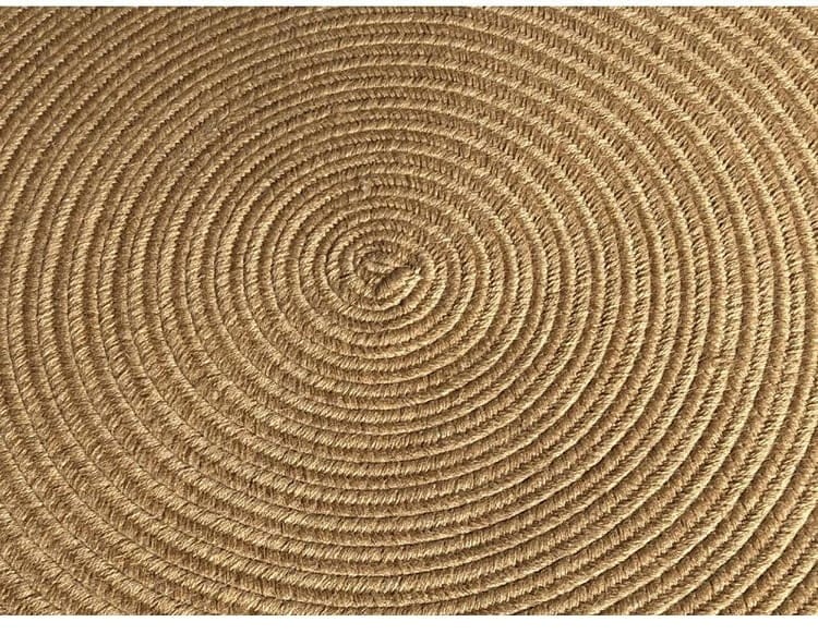RECIA round jute rug