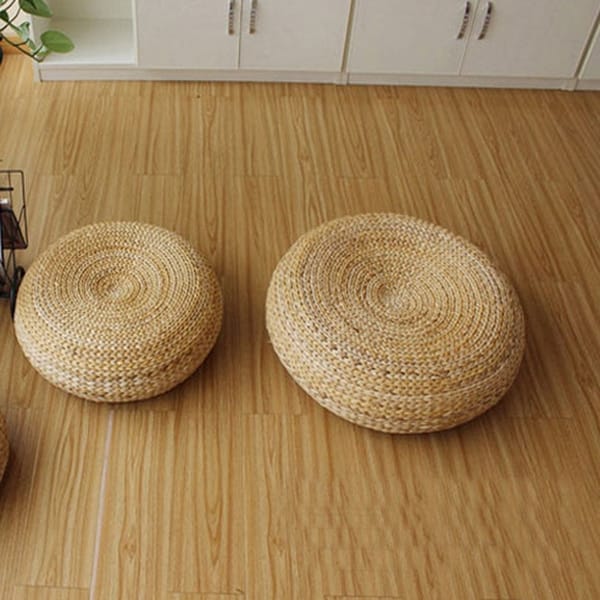 MYANMAR handmade eco-friendly pouffe