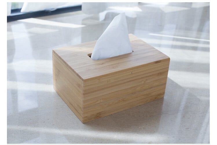 NIDELVA bamboo tissue box, view 2