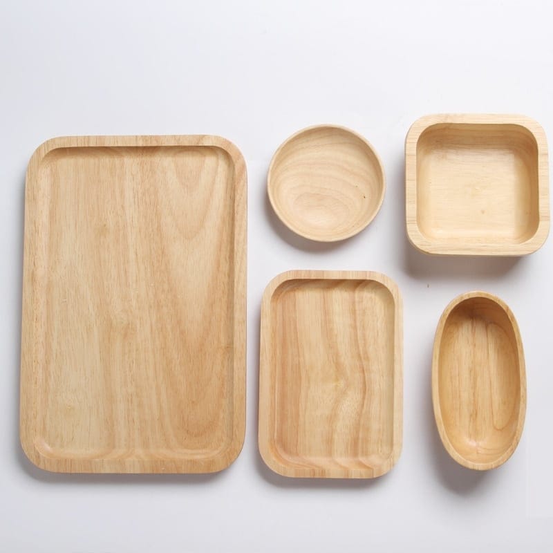 AMAZONIA wooden plates and trays, view 3