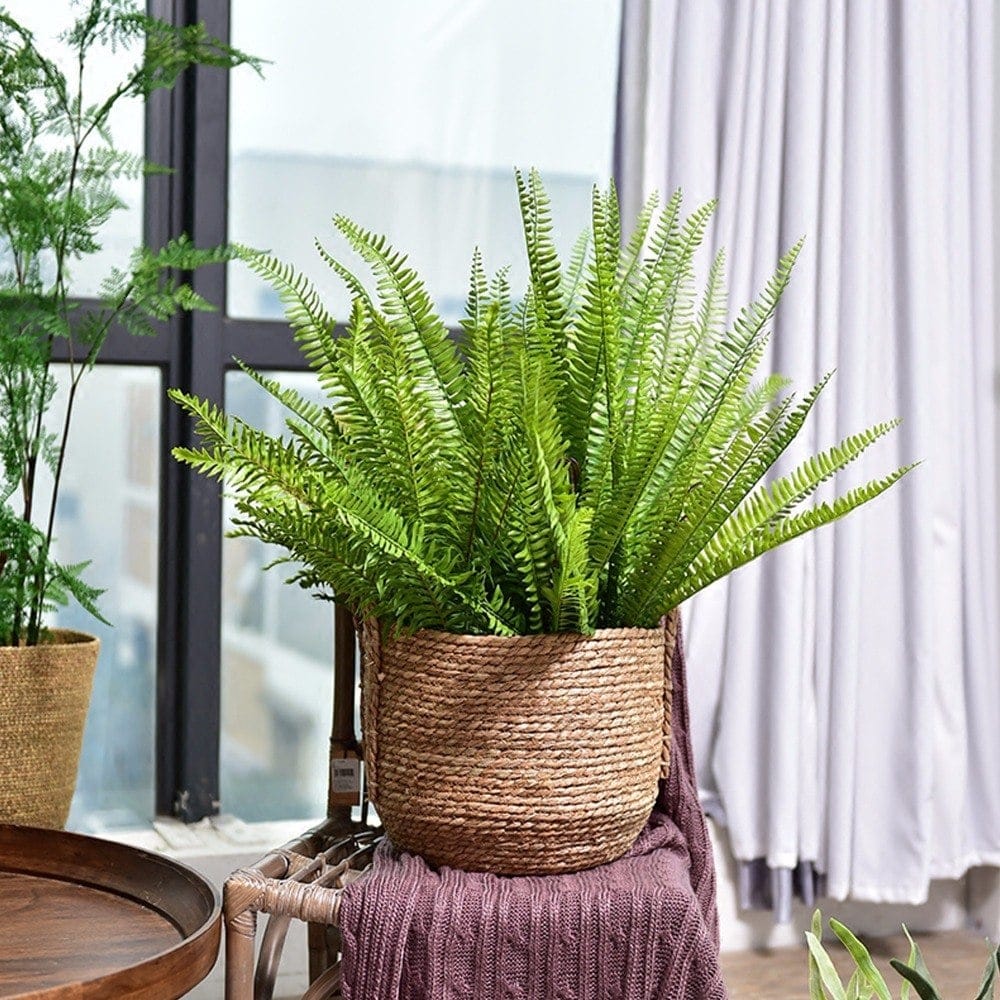 TRISTÁN round basket with handles, view 4