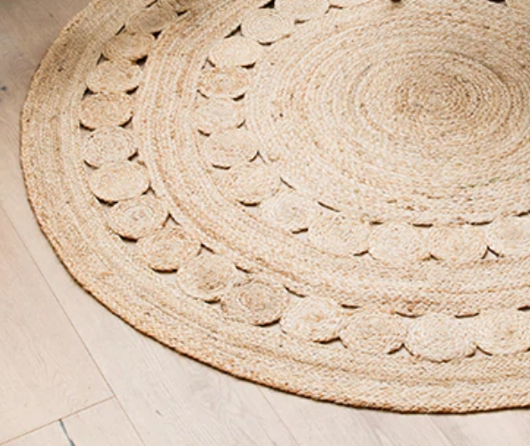 EIVISSA and MAÓ round and rectangular jute rugs, view 3