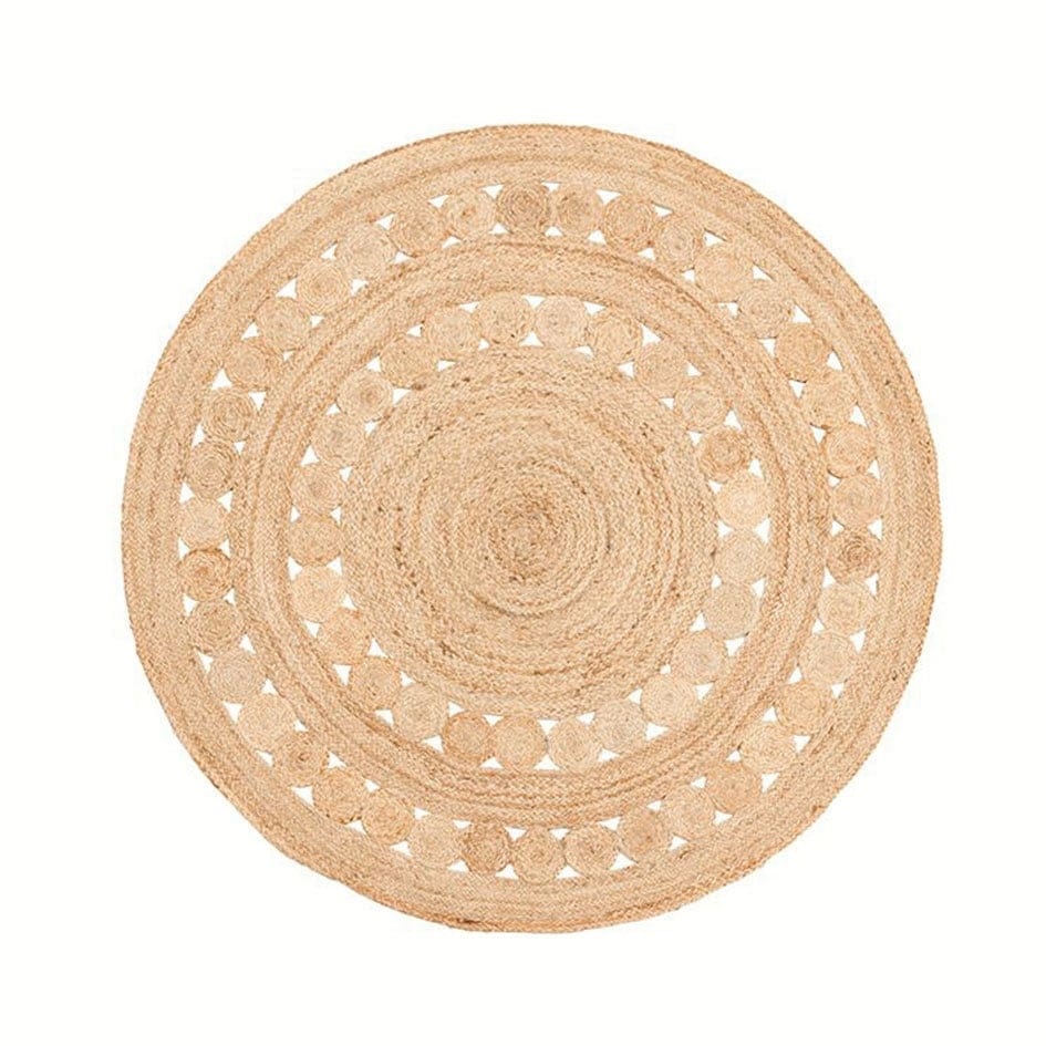 EIVISSA and MAÓ round and rectangular jute rugs, view 4