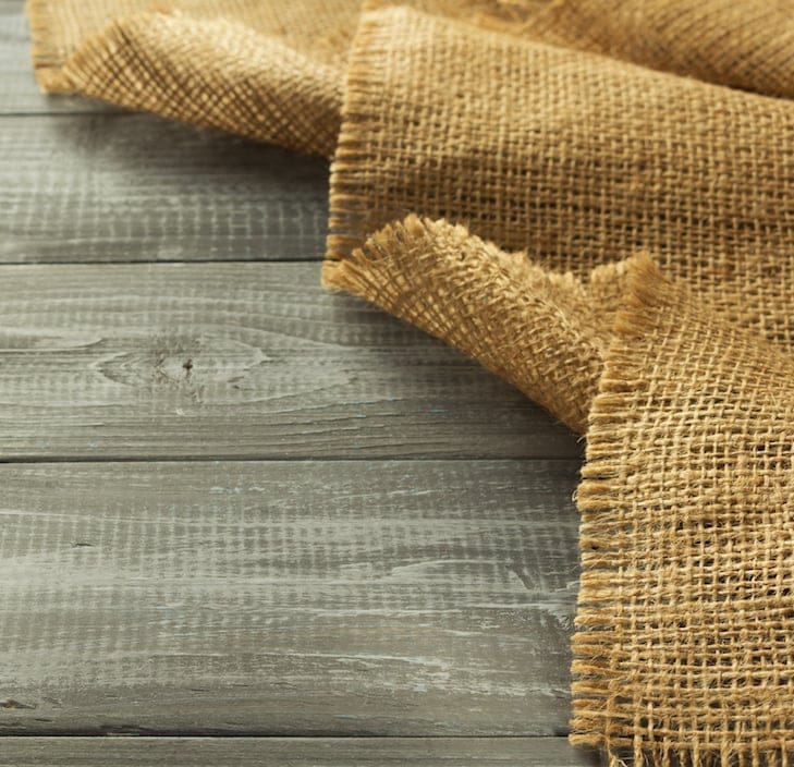 SACO natural jute hessian, view 3