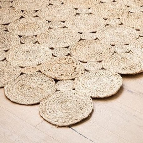 EIVISSA and MAÓ round and rectangular jute rugs