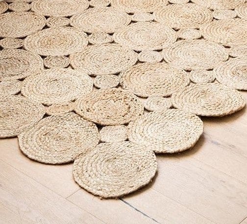 EIVISSA and MAÓ round and rectangular jute rugs