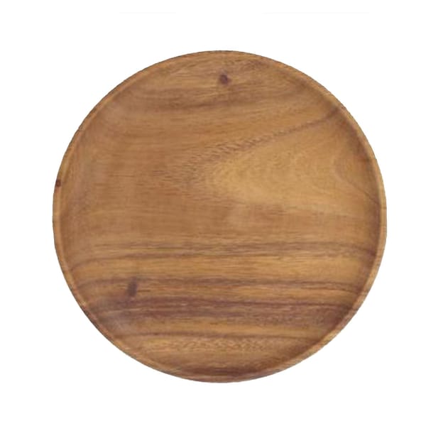 DUNE eco-friendly wooden plate