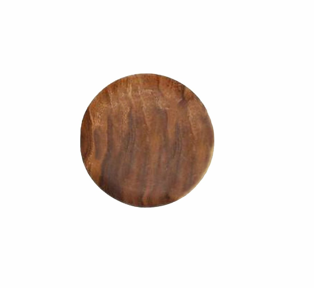 DUNE eco-friendly wooden plate, view 2