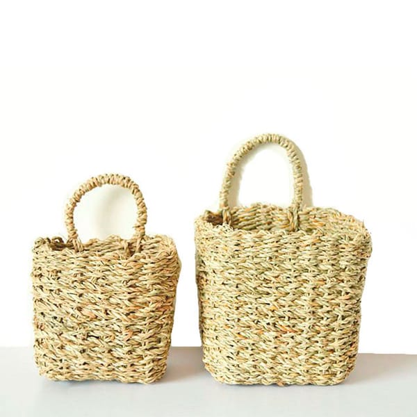 ZINNIA set of ten small wall baskets